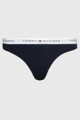 Modré tanga s logem Tommy Hilfiger