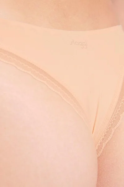 Dámské tanga BODY ADAPT Twist Brazil - POWDER ORANGE - oranžová 538AH - Sloggi