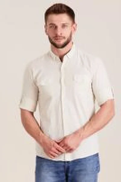 Pánská bavlněná košile 7X0BY8 - FPrice