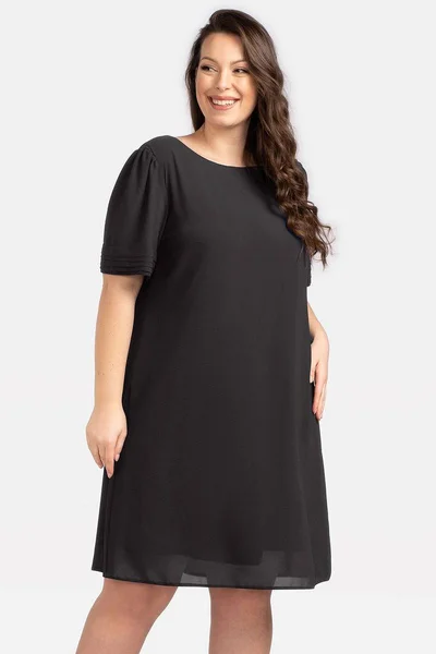 Romantické šifonové šaty Nila pro dámy plus size