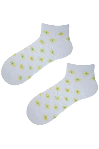Kvalitní bavlněné dámské ponožky Noviti