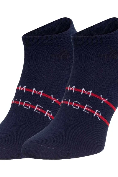 Pánské ponožky Tommy Hilfiger 2 páry námořnická modrá