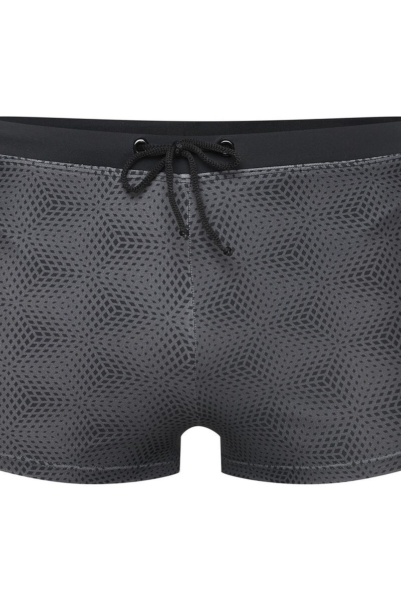 Pánské plavky Giro grey - Henderson: Komfortní boxerky s potiskem, šedá XXL i41_81863_2:šedá_3:XXL_