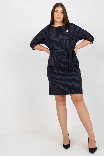 Dámské šaty plus size 201 J3685 M2A59 Lakerta