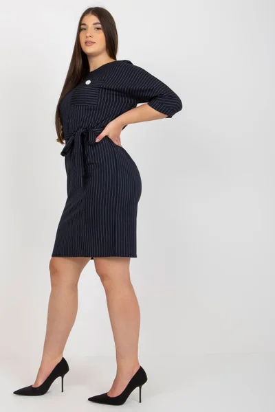 Dámské šaty plus size 201 J3685 M2A59 Lakerta