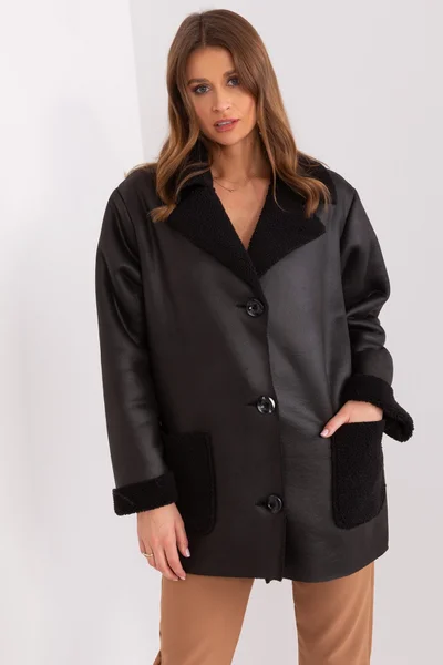 Černá bunda pro ženy FPrice - Elegantní ochrana pro ženy