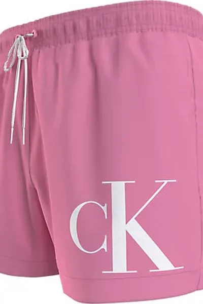 Pánské plavky Tkaný spodní díl SHORT DRAWSTRING - Calvin Klein
