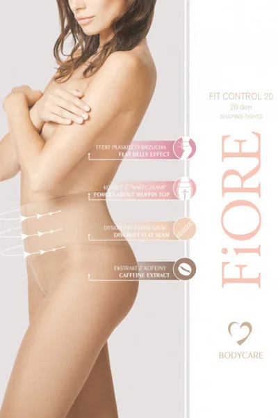 Štíhlící punčochové kalhoty Fit Control - Fiore