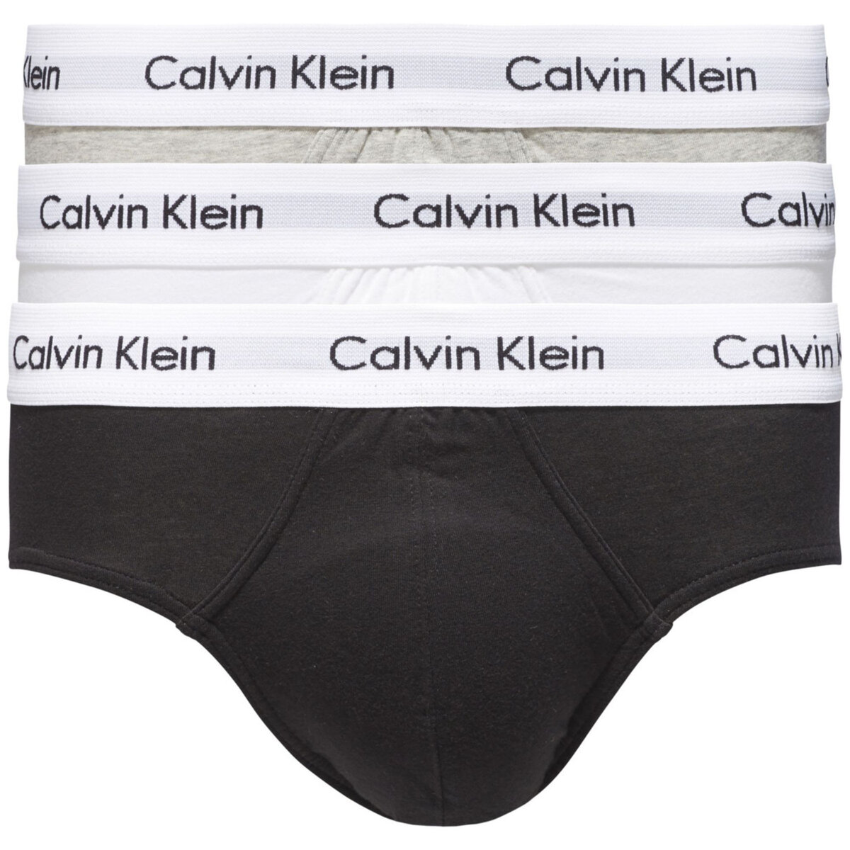 Klasické pánské slipy Calvin Klein Cotton Stretch 3 Pack, S i10_P67112_2:92_