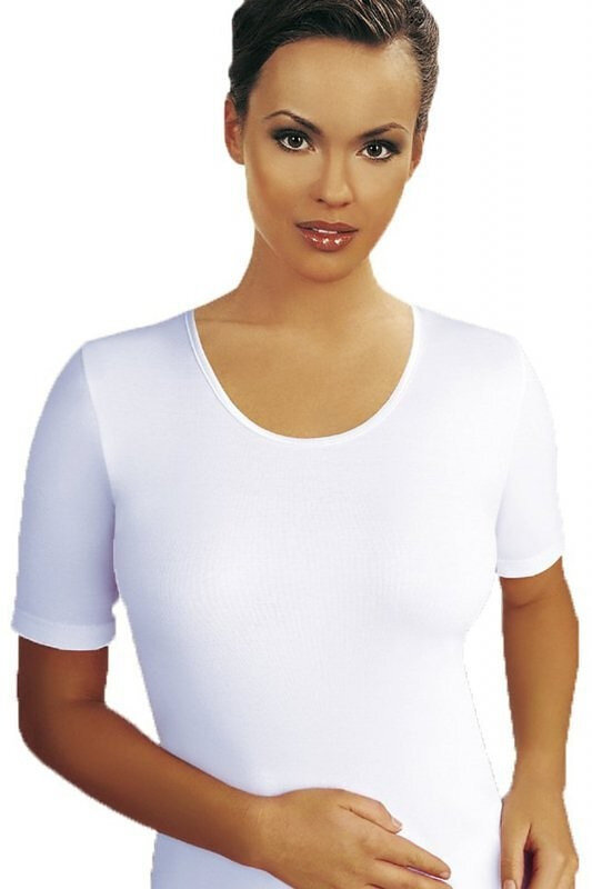 Dámské tričko Emili Nina S-XL bílé, bílá L i384_84333385