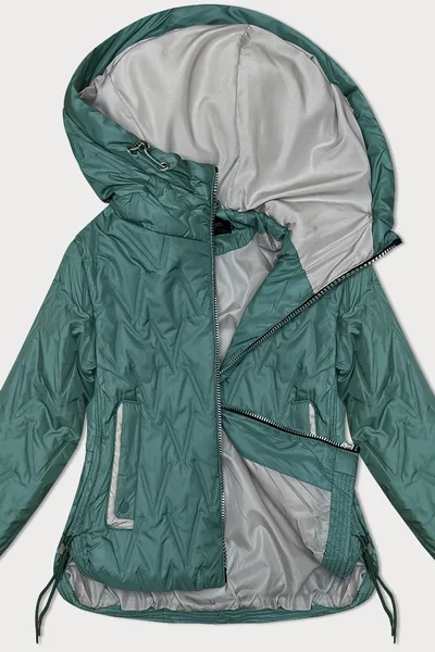 Zimní bunda BH Forever v tyrkysové barvě s prošíváním