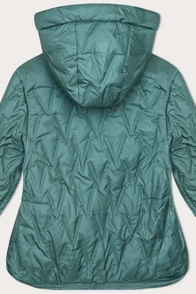 Zimní bunda BH Forever v tyrkysové barvě s prošíváním