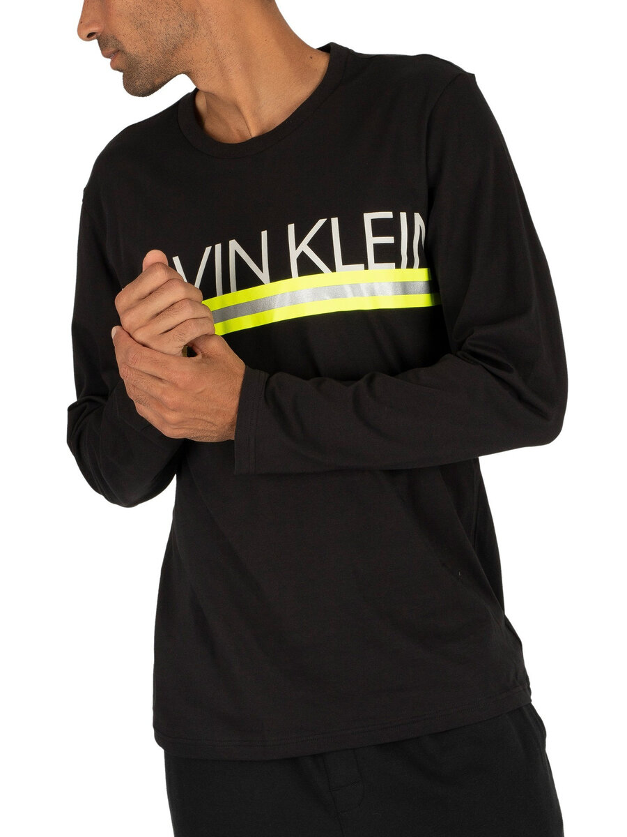 Pánské tričko 365H černá - Calvin Klein, černá L i10_P38536_1:3_2:90_