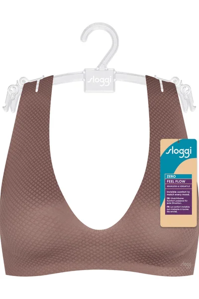 Podprsenka pro ženy Sloggi ZERO Feel Flow Bralette kakao