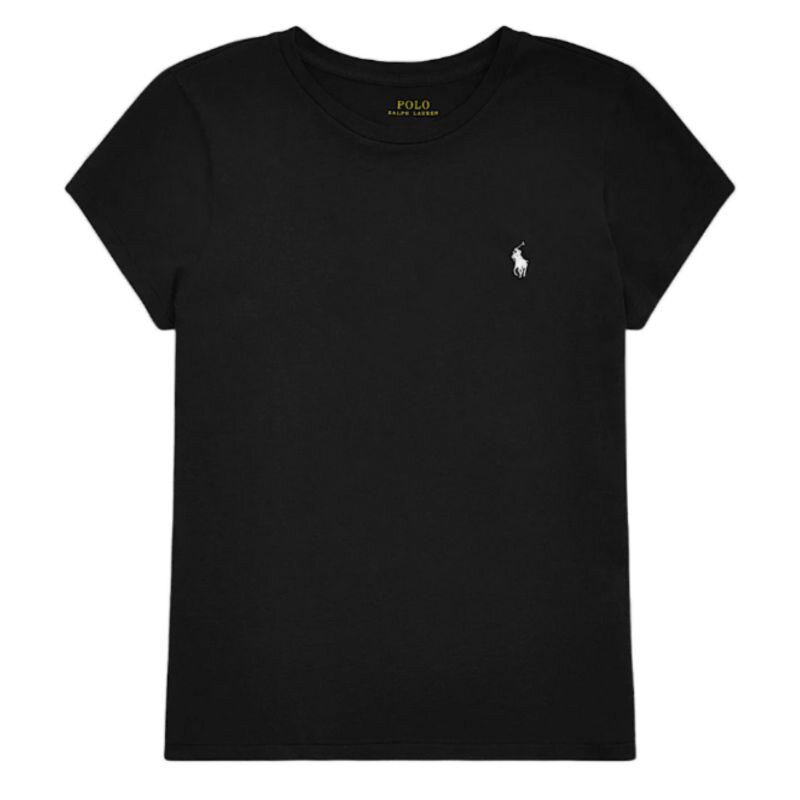 Černé dámské tričko Ralph Lauren Ssl-Knt, L i476_56853329