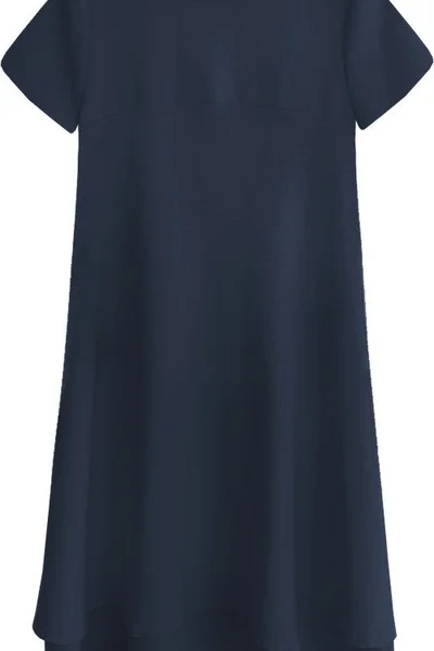 Dámské tmavě modré trapézové šaty 07VJ8 INPRESS