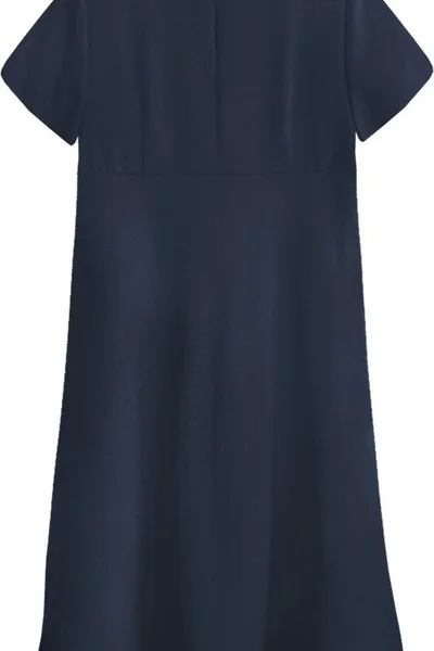 Dámské tmavě modré trapézové šaty 07VJ8 INPRESS