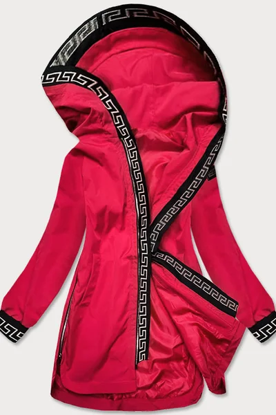 Jednoduchá červená bunda pro ženy 0TRP7 S'WEST