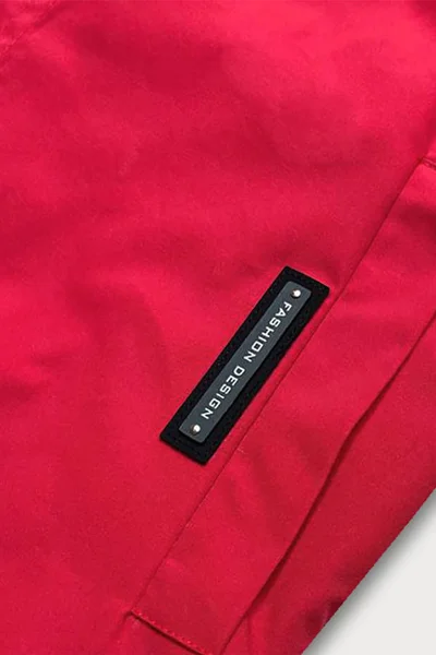 Jednoduchá červená bunda pro ženy 0TRP7 S'WEST