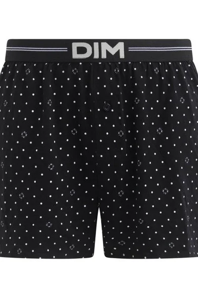 Pánské volné boxerky DIM ICONS LOOSE BOXER - DIM - černá