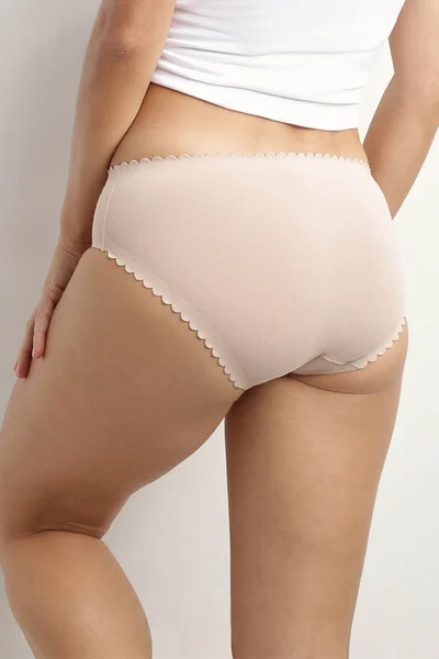 Černé dámské kalhotky 2ks DIM BODY TOUCH MIDI BRIEF 2x