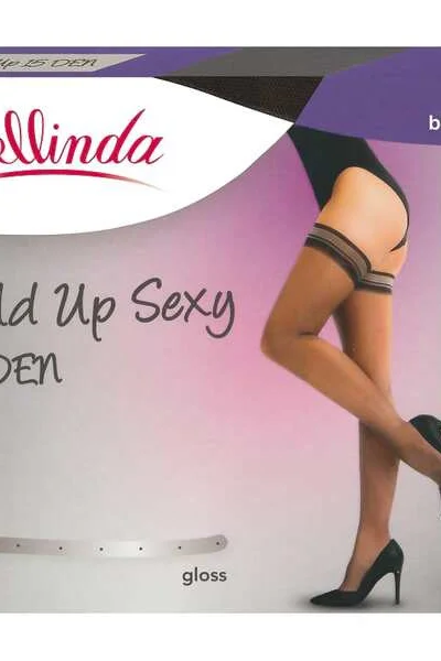 Bellinda Samodržící punčocháče černé HOLD UP SEXY DEN