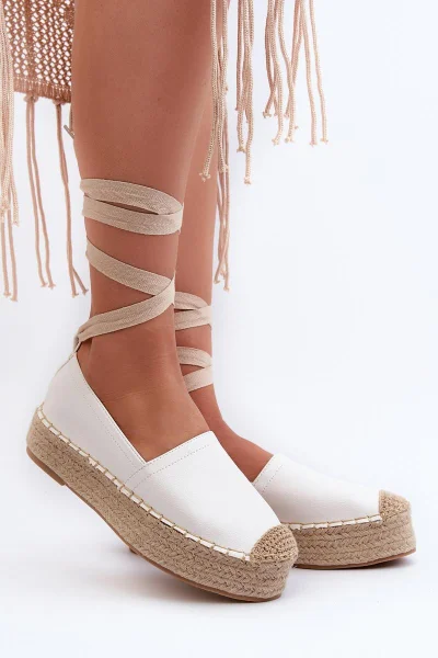 Stylové dámské espadrilky se šněrováním Step in style