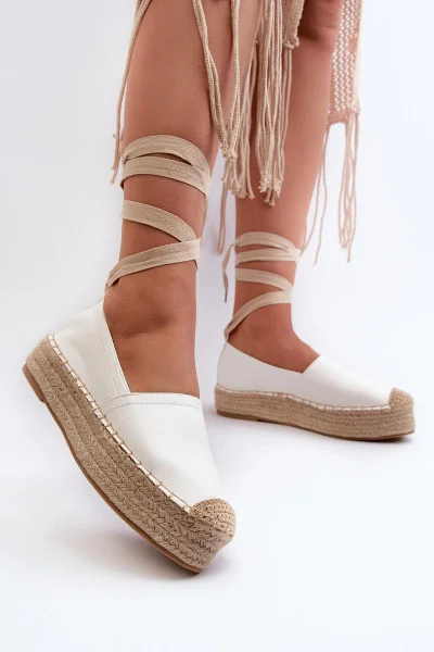 Stylové dámské espadrilky se šněrováním Step in style