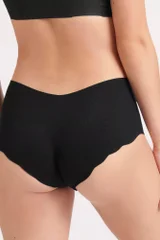 Neviditelné krátké kalhotky ZERO Modal - Černé - Sloggi