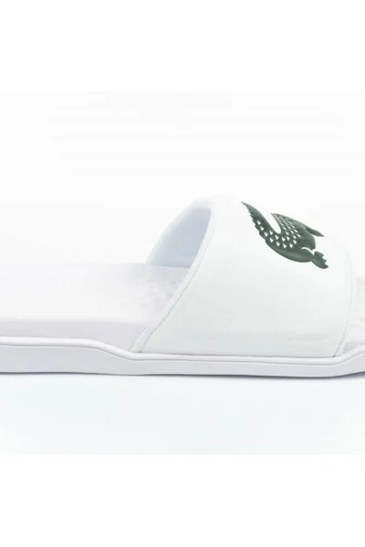 Pánské žabky Lacoste Croco Bílá-Černá