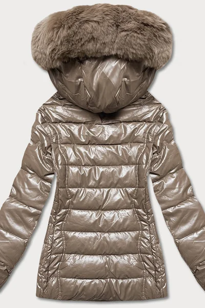 Kamenná poušť - Zimní bunda s kapucí pro ženy