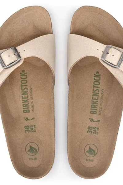 Birkenstock Madrid Vegan Žabky Birko-Flor® Nubuk