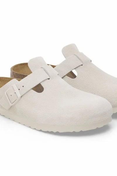 Pánské Birkenstock Boston Levee kožené pantofle